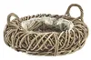 Kobolo Pflanzschale 50x12/20 cm Kranzform aus Rattan in Produktbild-Vorschau 1