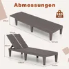 2-teiliges, verstellbares Sonnenliegen-Set, wetterfest, Produktbild-Vorschau 2
