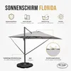 Sonnenschirm 3m x 4m, Aluminium; UV-Schutz; inkl. Produktbild-Vorschau 2