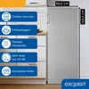 Exquisit Vollraumkühlschrank KS5320-V-H-010E inoxlook | Produktbild-Vorschau 3