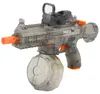 Pistola De Agua Eléctrica M416 Mira Iluminada 450 Ml 8-10 M Vista previa de la imagen del producto 2