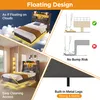 okwish Lit tapissé 140x200 pour jeunes avec LED et station Voir les images du produit 8