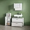 Midischrank Livinity Ronco Weiß Hochglanz 30 x 95 cm, Model Produktbild-Vorschau 5
