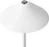 BELIANI LED-Tischlampe Weiß Metall Kabellos Wiederaufladbar Produktbild-Vorschau 8