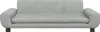 A light gray dog bed is shown from the front against a white background. Náhled obrázku produktu