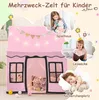 COSTWAY dětský domeček na hraní, dětský stan s hvězdicovými Náhled obrázku produktu 7