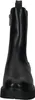 A black Chelsea boot is shown from the front against a white background. Produktbild-Vorschau
