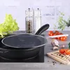 Protège-poêle en 2 parties - acier inoxydable avec poignée Voir les images du produit 5