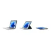 Three different views of a Microsoft Surface Laptop Studio are displayed against a white background. Produktbild-Vorschau