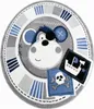 Alfombra infantil con diseño de pirata y mono, color azul, Vista previa de la imagen del producto 2