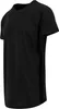 A black t-shirt shown from a side angle. Anteprima dell’immagine prodotto