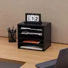 Relaxdays Documentenhouder, 5 vakken, Productafbeelding-voorbeeld 2