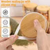 Vorratsgläser mit Deckel und Löffel, 4er-Set 540ml Oats Produktbild-Vorschau 3
