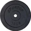 Gusseisen Hantelgewichte Schwarz 10 KG ENERO FIT 26,5mm Produktbild-Vorschau 1