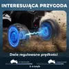 HOMCOM Elektrická čtyřkolka pro děti s USB portem, dětská Náhled obrázku produktu 10