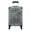 MuchoWow® Koffer Handgepäck Trolley Rollkoffer Kleine Produktbild-Vorschau 1