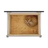 QLS Casetta per gatti in legno isolata 73×52×38 cm con Anteprima dell’immagine prodotto 5