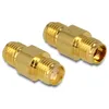DELOCK HF Adapter HF SMA Buchse > SMA Buchse Produktbild-Vorschau 1