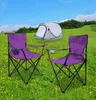 Campingstuhl mit Getränkehalter - lila - Camping Strand und Produktbild-Vorschau 12