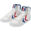 hummel Slimmer Stadil High Sneaker white/blue/red/gum 48 Produktbild-Vorschau 3