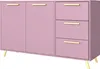 Kommode Nancy mit 3 Schubladen und 2 Türen, Sideboard in Produktbild-Vorschau 1