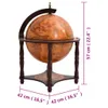 Globus-Bar Braun Massivholz Eukalyptus Produktbild-Vorschau 8
