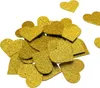 Oblique Unique 25 Holz Herzen gold Glitzer Konfetti Produktbild-Vorschau 3