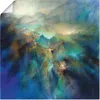 ARTland Poster Über allen Gipfeln Größe: 40x40 cm Produktbild-Vorschau 1