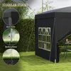 Outsunny Pavillon ca.3x3m, wasserabweisend Stabil Produktbild-Vorschau 6