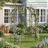 COSTWAY, Arco per rose 203x203x296 cm, in metallo, con Anteprima dell’immagine prodotto 4