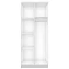 Drehtürenschrank JONAS 06 – Kinderkleiderschrank 80 cm Produktbild-Vorschau 4