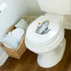 Mr. & Mrs. Panda WC Brille Katze König - Weiß - Geschenk, Produktbild-Vorschau 3
