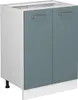 Küchenunterschrank Vicco R-Line Blau-Grau 60 cm ohne Produktbild-Vorschau 1