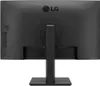 The back view of an LG computer monitor on a light gray background. Produktbild-Vorschau