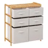 5five Simply Smart Regal Tidy Box mit 6 Körben, Bambus, Produktbild-Vorschau 2