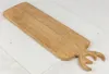 Servierbrett aus Mangoholz mit Geweihgriff ca. 56x15x1,7 cm Produktbild-Vorschau 3