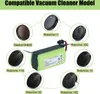 A collage of vacuum cleaner models and a battery pack, indicating compatibility. Anteprima dell’immagine prodotto