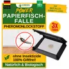 Papierfische Klebefalle mit Pheromon-Lockstoff - 3x Fallen Produktbild-Vorschau 1