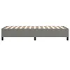 vidaXL Boxspringbettgestell Dunkelgrau 100x200 cm Stoff Produktbild-Vorschau 5