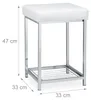relaxdays 10024633_49 relaxdays   Hocker weiß Náhľad obrázku produktu 4