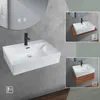 ZMH lavabo in Vetroceramica 60 × 42 × 15 cm lavabo da Anteprima dell’immagine prodotto 6