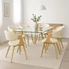 Yorkshire - Fauteuil chaise en bois massif et simili-cuir Voir les images du produit 2