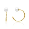 JEWLIX Damen Ear Cuffs aus 925er Silber, gold, Produktbild-Vorschau 2
