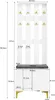 STILVORA 180.5×60.2cm Garderoben-Set Kleiderschrank mit Produktbild-Vorschau 7