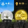LQWELL Solar Bodenleuchte für Garten, Solar Gartenleuchte Produktbild-Vorschau 2