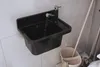 Granitan - Lavatoio - Lavandino 50x34 cm - Lavello nero - Anteprima dell’immagine prodotto 10