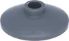 A single gray LEGO brick base with a central cylindrical connector. Náhled obrázku produktu