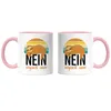 Nein Einfach Nein Tasse Rosa Büro Entspannung Yoga Süßer Produktbild-Vorschau 3