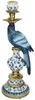 Portacandele - Pappagallo olandese blu ↑ 40 cm - Destro Anteprima dell’immagine prodotto 3
