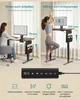 SONGMICS Höhenverstellbarer Schreibtisch elektrisch, 100 Produktbild-Vorschau 3